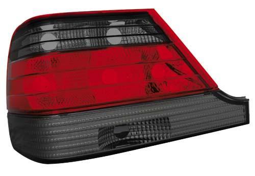 -STOPURI CLARE MERCEDES W140 FUNDAL RED/BLACK -COD RMB11RB