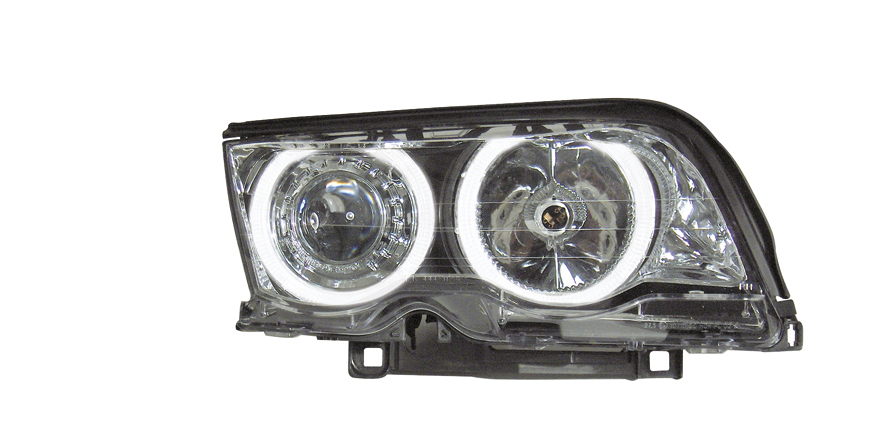 -FARURI ANGEL EYES BMW E46 FUNDAL CROM -COD FKFS025