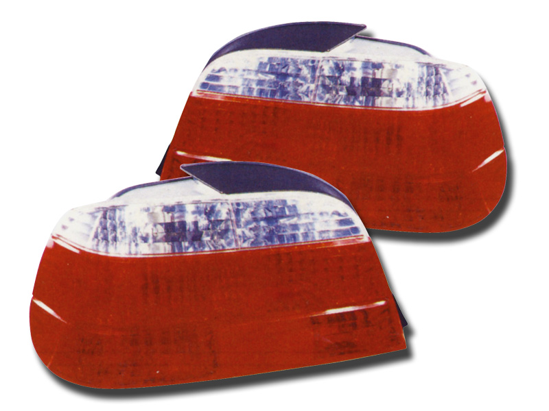 -STOPURI CLARE BMW E38 FUNDAL RED/CROM -COD FKRL07025