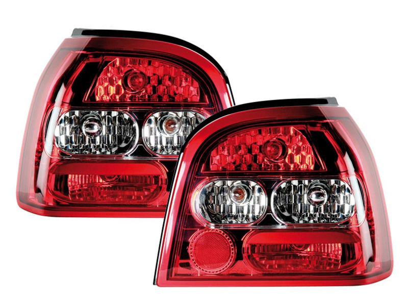 -STOPURI CLARE VW GOLF III FUNDAL CRISTAL/RED -COD FKRL0923