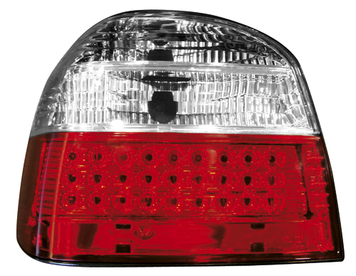 RV26LRC STOPURI LED VW GOLF 3 FUNDAL ROSU-CRISTAL