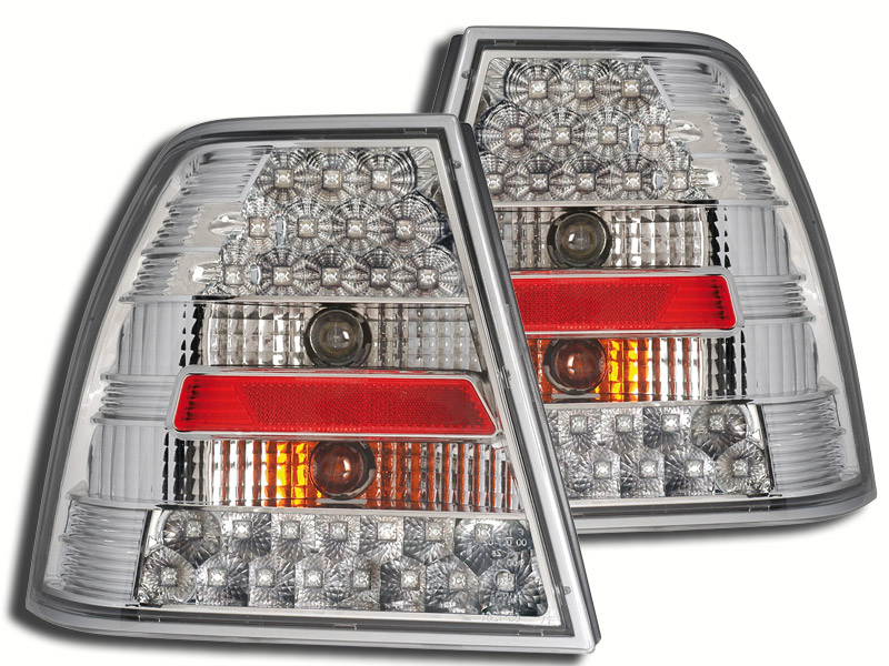 -STOPURI CU LED VW BORA FUNDAL CROM -COD FKRLXLVW071