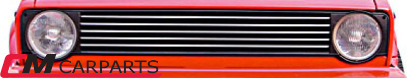 -GRILA RADIATOR VW GOLF 1 BLACK/CROM -COD FKSG953