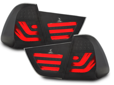 -STOPURI CU LED BMW E91 LCI FUNDAL FUMURIU -COD RB35ALLS
