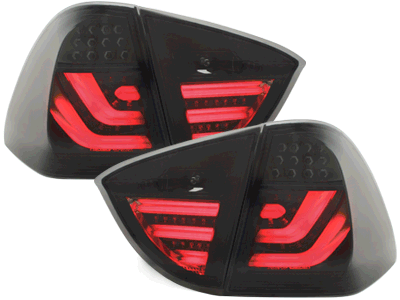 -STOPURI CU LED BMW E91 FUNDAL FUMURIU -COD RB35LLS