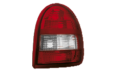 RO01RC STOPURI CLARE OPEL CORSA B FUNDAL ROSU-CRISTAL