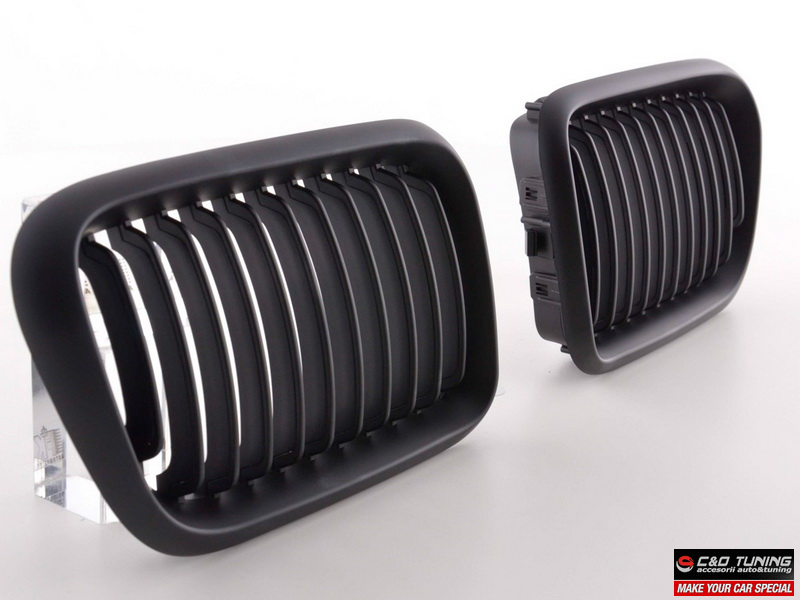 -GRILA RADIATOR BMW E36 FUNDAL NEGRU -COD FKSGBM013