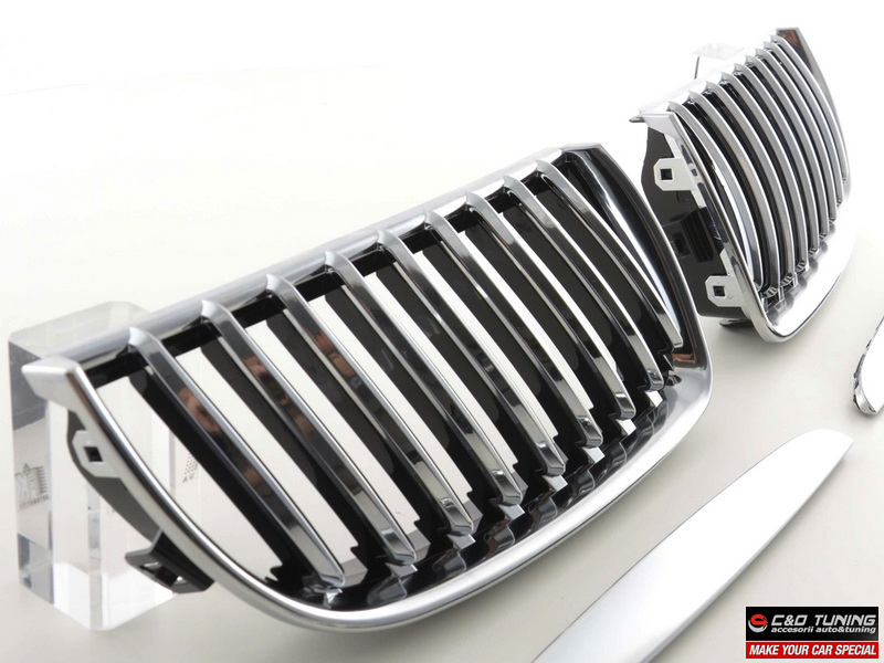 -GRILE RADIATOR BMW E90 FUNDAL CROM -COD FKSGBM035