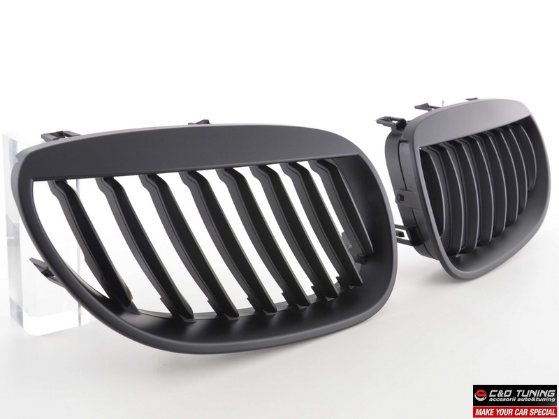 -GRILE RADIATOR BMW E60/E61 FUNDAL NEGRU -COD FKSGBM049