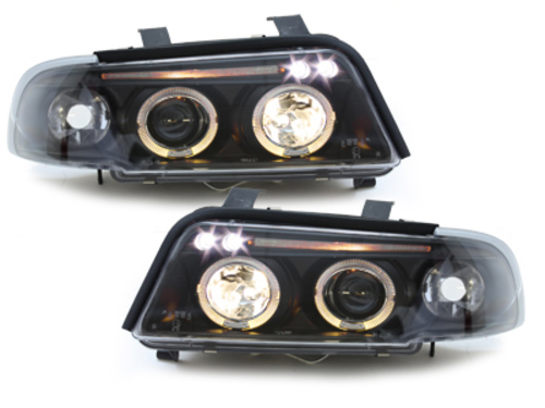 -FARURI ANGEL EYES AUDI A4 B5 FUNDAL BLACK -COD SWA02AB